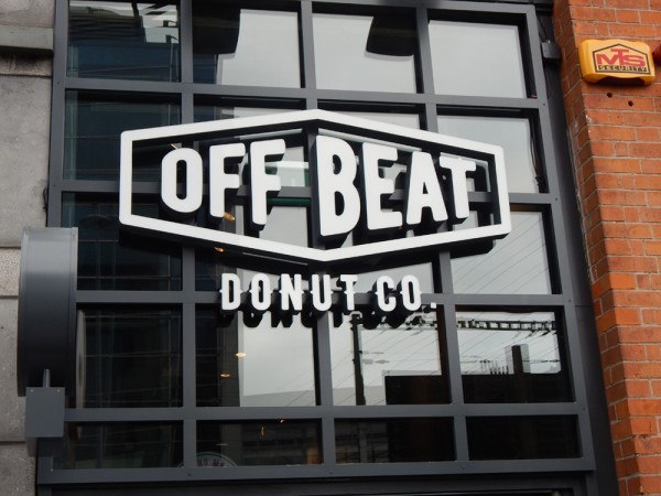 Offbeat Donuts Signage Project