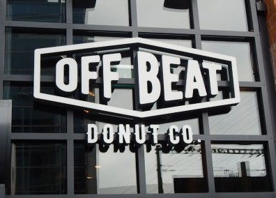 Offbeat Donuts Signage Project